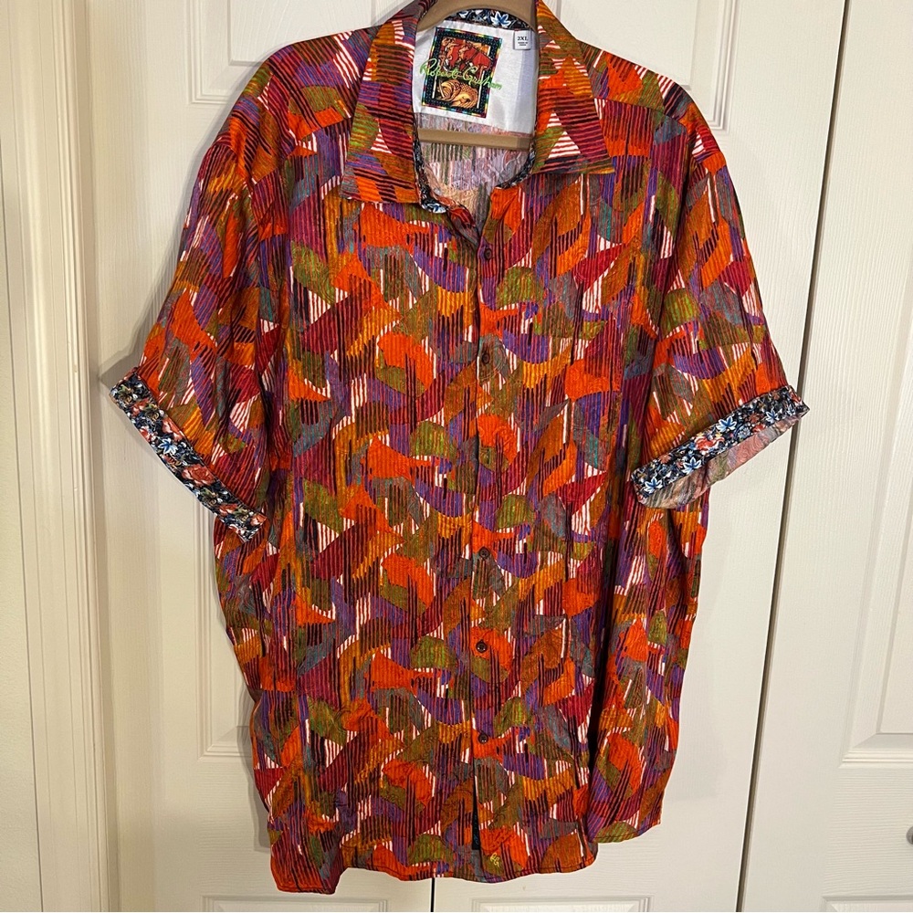 Robert Graham Multicolor Striped Shirt
